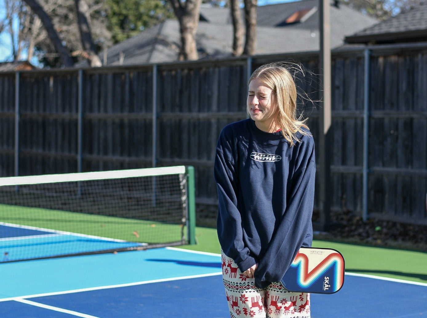 Navy Blue Surf Sweatshirt