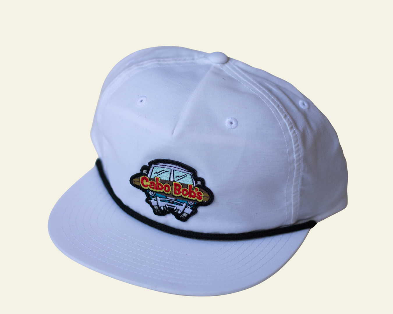 White Bus Logo Snapback