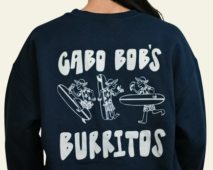 Navy Blue Surf Sweatshirt