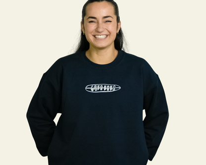 Navy Blue Surf Sweatshirt