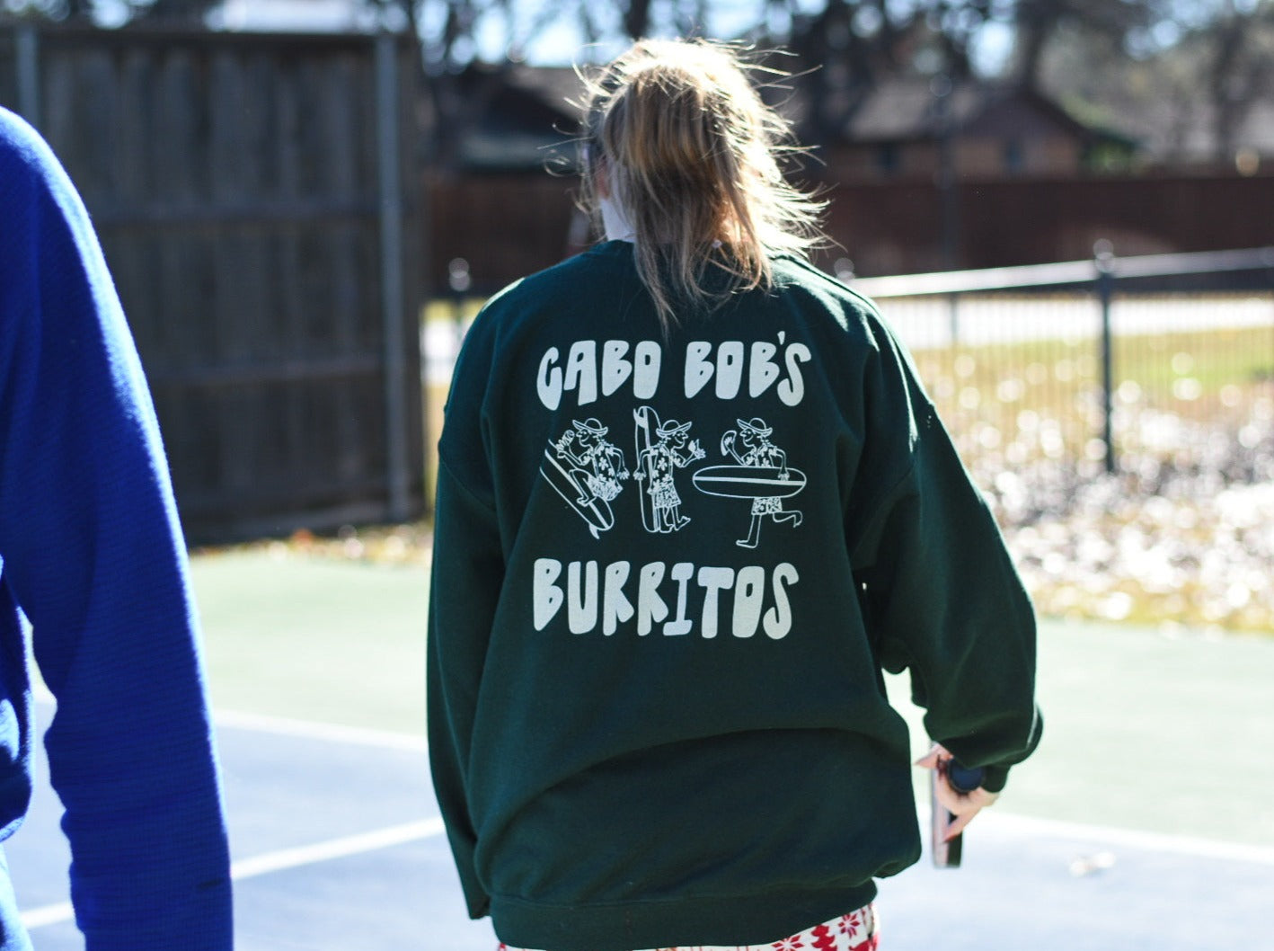 Forest Green Surf Sweatshirt