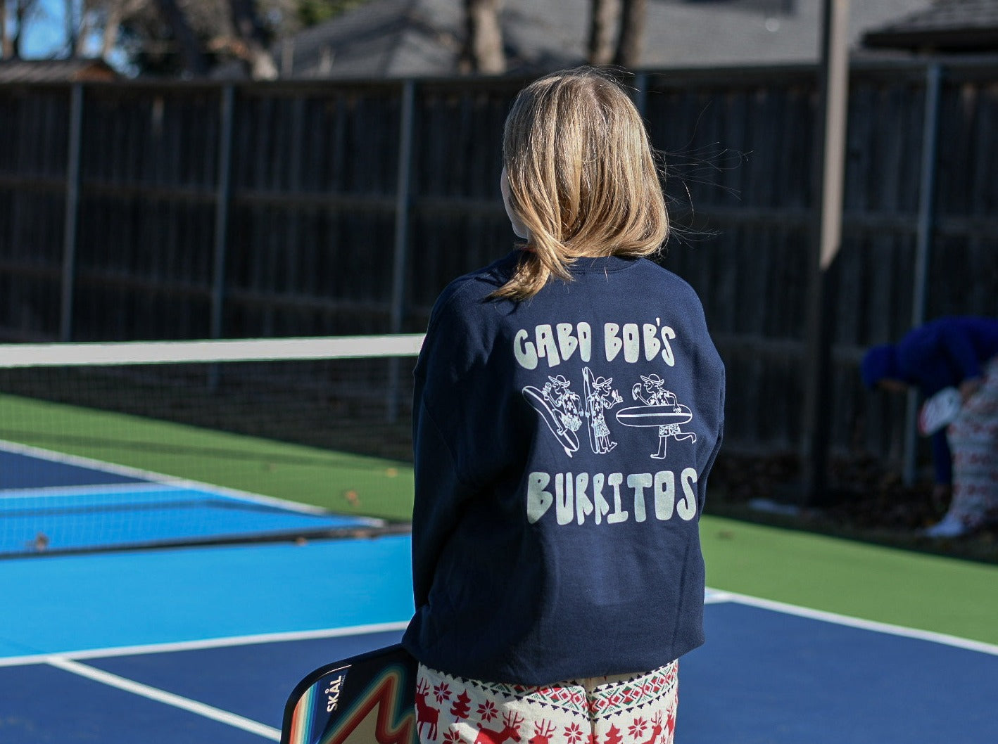 Navy Blue Surf Sweatshirt